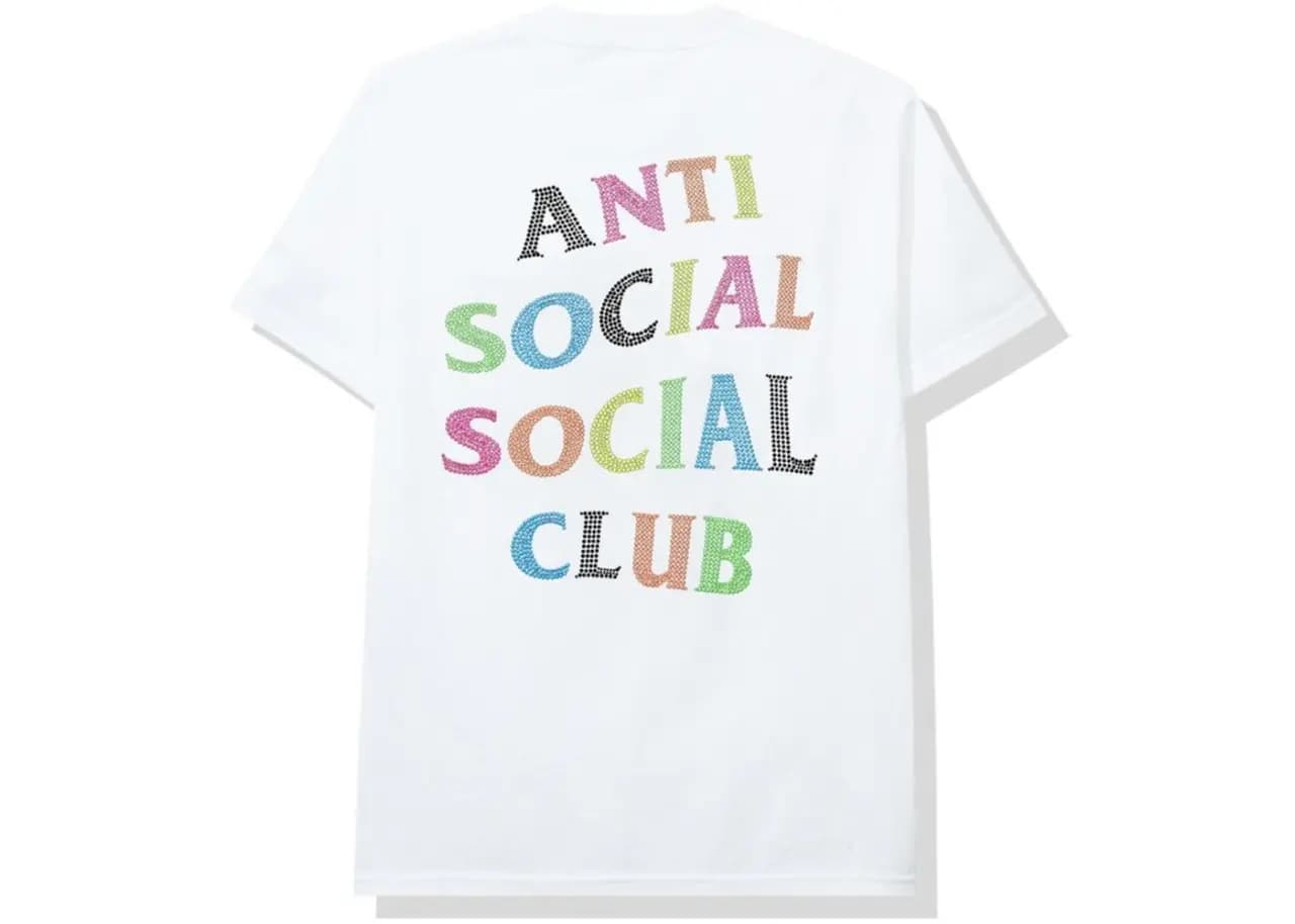 Áo Anti Social Social Club Stud Belt Tee White ASC-STBTWH Áo Anti Social Social Club Stud Belt Tee White ASC-STBTWH