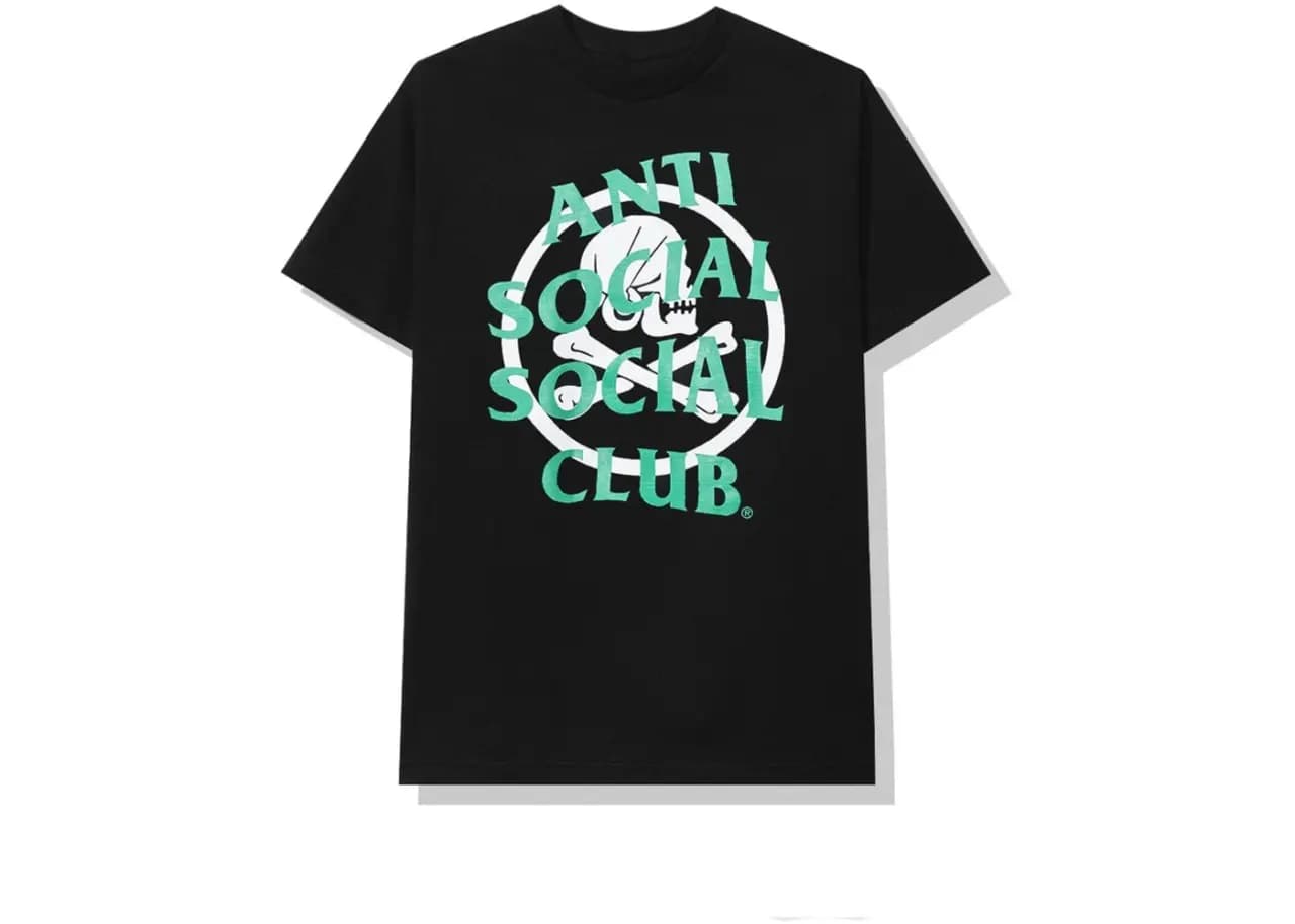 Áo Anti Social Social Club x Neighborhood Cambered Black Tee Áo Anti Social Social Club x Neighborhood Cambered Black Tee
