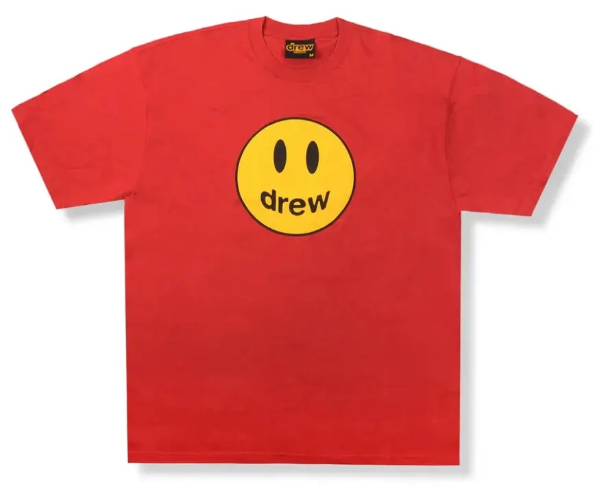 Drew House Mascot SS Tee T-Shirt Red — kich-thuoc: S Drew House Mascot SS Tee T-Shirt Red — kich-thuoc: S