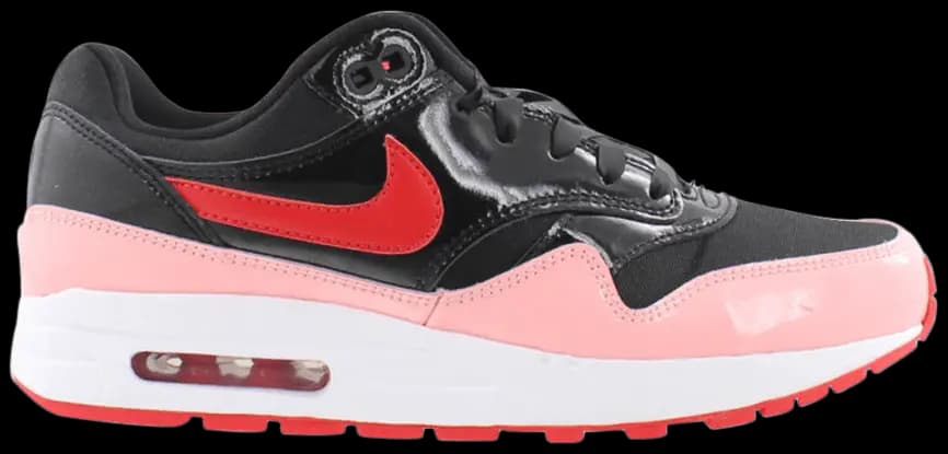 Giày Nike Air Max 1 QS GS 'Black Speed Red' AO1026-001 Giày Nike Air Max 1 QS GS 'Black Speed Red' AO1026-001