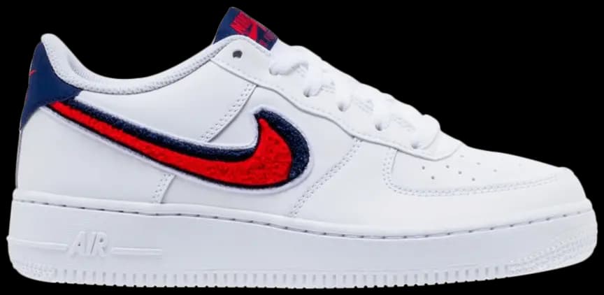 Giày Nike Air Force 1 LV8 GS 'Chenille Swoosh' AO3620-101 Giày Nike Air Force 1 LV8 GS 'Chenille Swoosh' AO3620-101