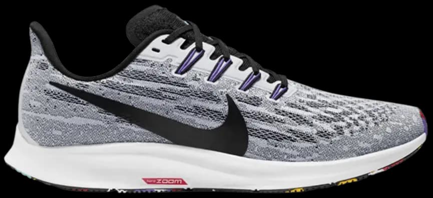 Giày Nike Air Zoom Pegasus 36 'White Hyper Grape' AQ2203-104 Giày Nike Air Zoom Pegasus 36 'White Hyper Grape' AQ2203-104
