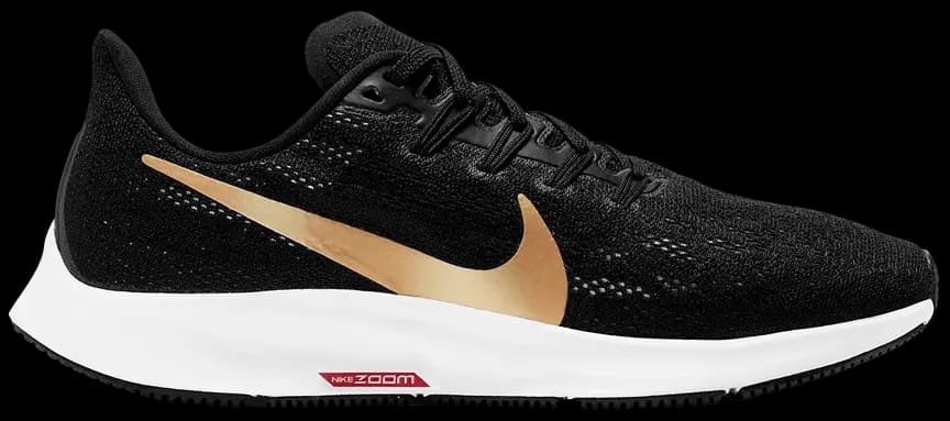 Giày Nike Wmns Air Zoom Pegasus 36 'Black Metallic Gold' AQ2210-008 Giày Nike Wmns Air Zoom Pegasus 36 'Black Metallic Gold' AQ2210-008
