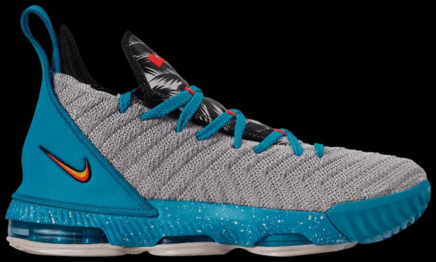 Giày Nike LeBron 16 GS 'South Beach' AQ2465-076 Giày Nike LeBron 16 GS 'South Beach' AQ2465-076