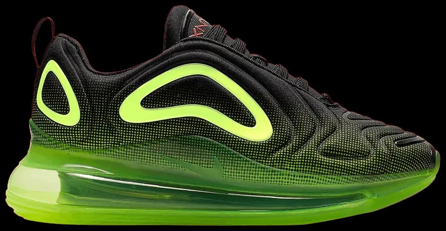 Giày Nike Air Max 720 GS 'Black Volt' AQ3196-005 Giày Nike Air Max 720 GS 'Black Volt' AQ3196-005