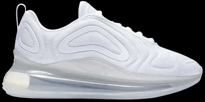 Giày Nike Air Max 720 GS 'Triple White' AQ3196-100 Giày Nike Air Max 720 GS 'Triple White' AQ3196-100