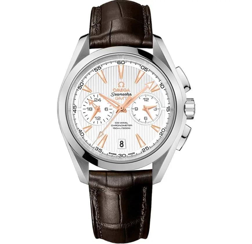 Đồng Hồ Omega Seamaster Aqua Terra GMT 'Brown' 231-13-43-52-02-001 Đồng Hồ Omega Seamaster Aqua Terra GMT 'Brown' 231-13-43-52-02-001