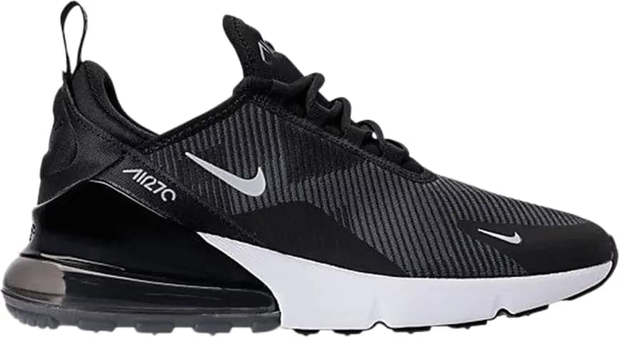 Giày Nike Air Max 270 Knit Jacquard GS 'Black' AR0301-008 Giày Nike Air Max 270 Knit Jacquard GS 'Black' AR0301-008