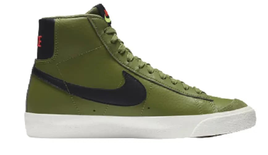 Giày Nike SB Blazer Mid Bright Crimson 'Lemon Venom Black' DH1017-300 Giày Nike SB Blazer Mid Bright Crimson 'Lemon Venom Black' DH1017-300
