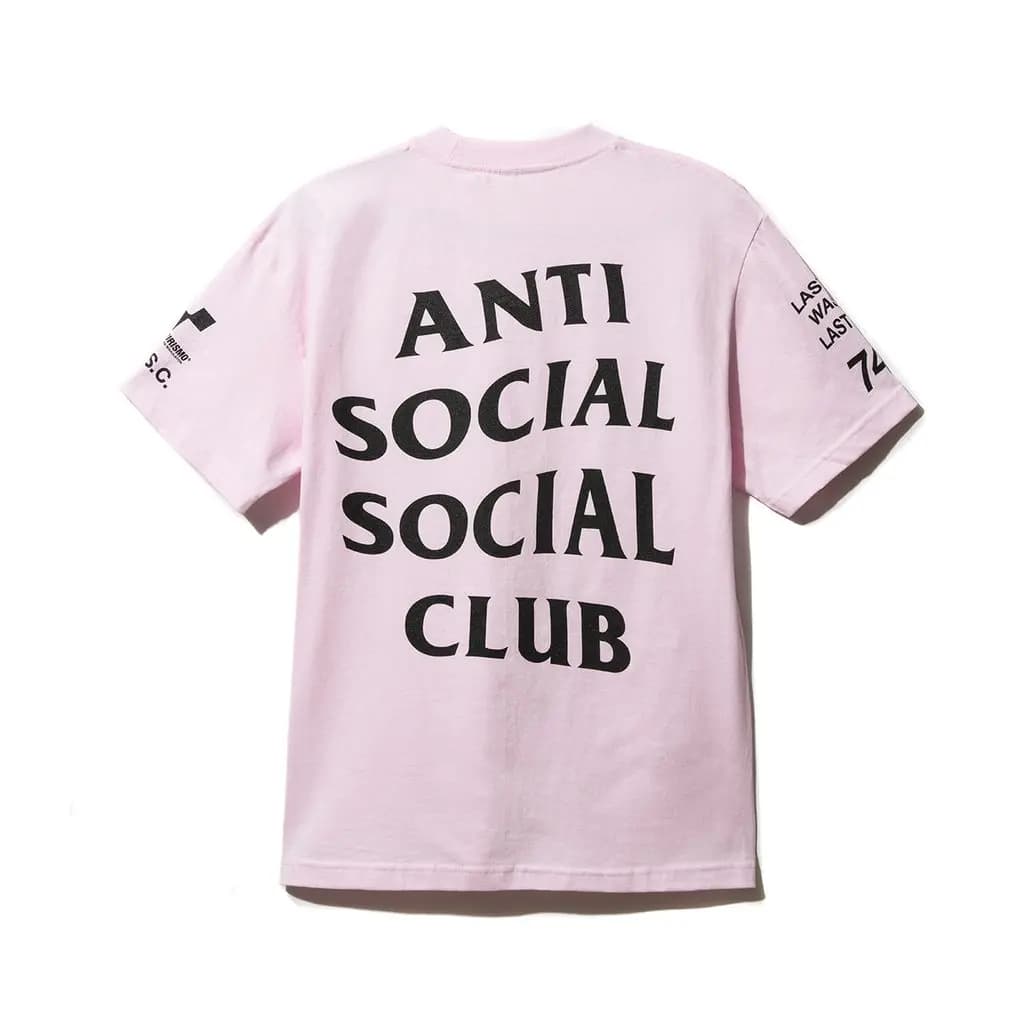 Áo Anti Social Social Club Korea Pink Tee Áo Anti Social Social Club Korea Pink Tee