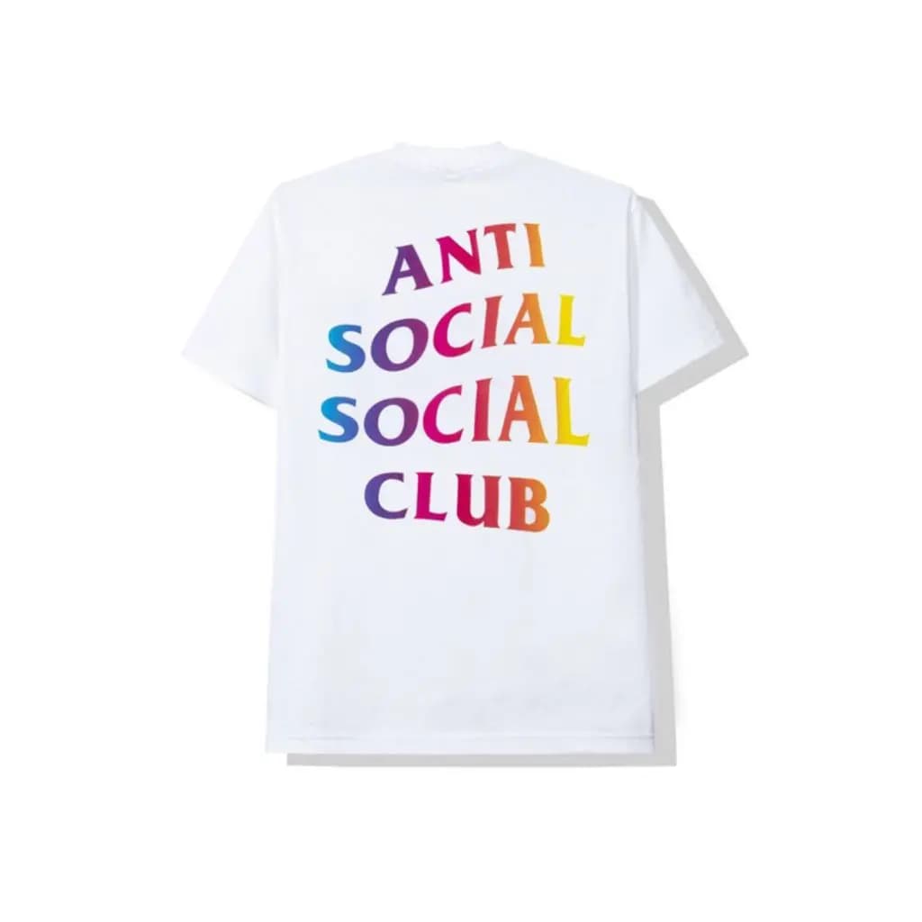 Áo Anti Social Social Club Hate More Love White Tee Áo Anti Social Social Club Hate More Love White Tee