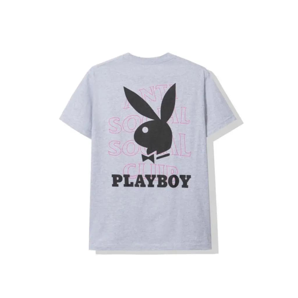 Áo Anti Social Social Club Playboy Grey Tee Áo Anti Social Social Club Playboy Grey Tee