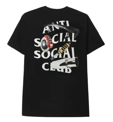 Áo Anti Social Social Club Riceroni Black Tee Áo Anti Social Social Club Riceroni Black Tee