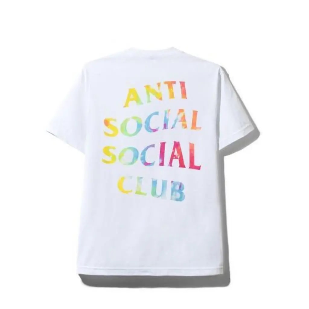 Áo Anti Social Social Club Thai dye White Tee — kich-thuoc: L Áo Anti Social Social Club Thai dye White Tee — kich-thuoc: L