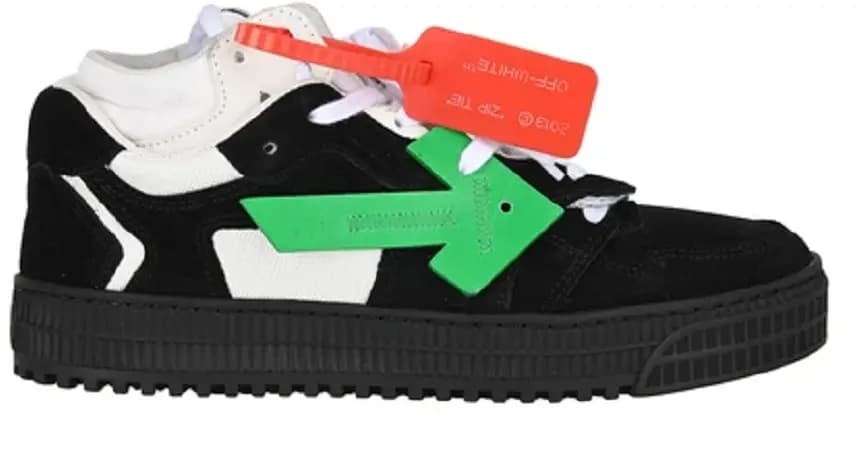 Giày Off-White Arrows Logo Mid Top Sneakers OWIA181S20LEA002-1055 Giày Off-White Arrows Logo Mid Top Sneakers OWIA181S20LEA002-1055