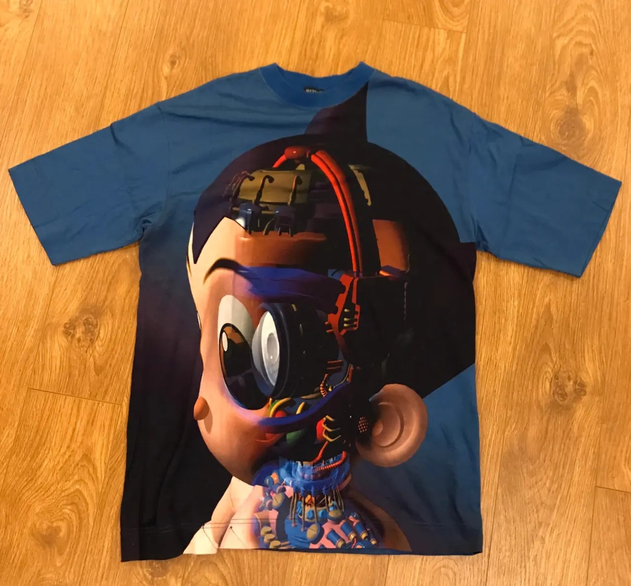 Astroboy Face X-Ray T-Shirt — kich-thuoc: l Astroboy Face X-Ray T-Shirt — kich-thuoc: l