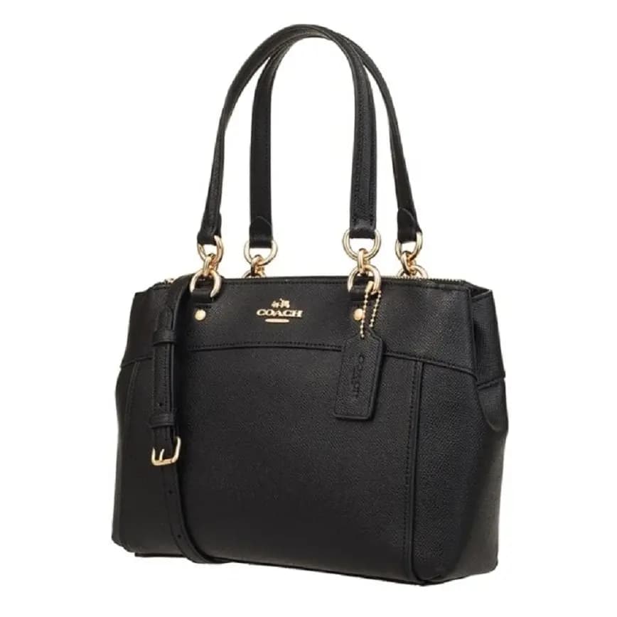 Túi Coach Mini Brook Carryall Tote Bag Black F25395 Túi Coach Mini Brook Carryall Tote Bag Black F25395