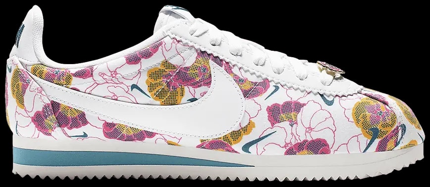 Giày Nike Cortez 'White Floral' AV1338-100 — kich-thuoc: 38.5 Giày Nike Cortez 'White Floral' AV1338-100 — kich-thuoc: 38.5