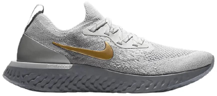 Giày Nike Wmns Epic React Flyknit Premium 'Vast Grey Gold' AV3048-070 Giày Nike Wmns Epic React Flyknit Premium 'Vast Grey Gold' AV3048-070