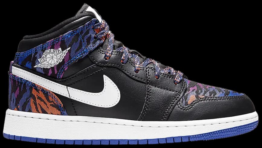 Giày Nike Air Jordan 1 Mid Tiger Print' AV5174-005 Giày Nike Air Jordan 1 Mid Tiger Print' AV5174-005