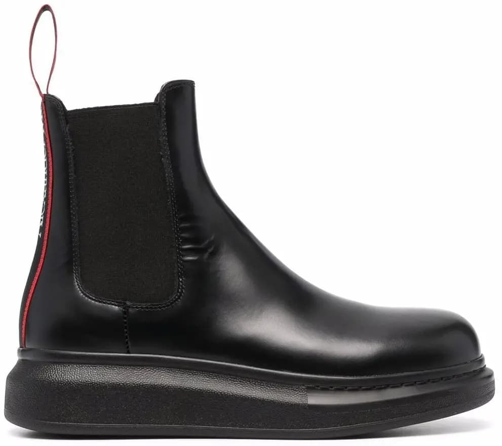 Giày Alexander McQueen Leather Upper And Ru 665367-WHX5V-1324 Giày Alexander McQueen Leather Upper And Ru 665367-WHX5V-1324