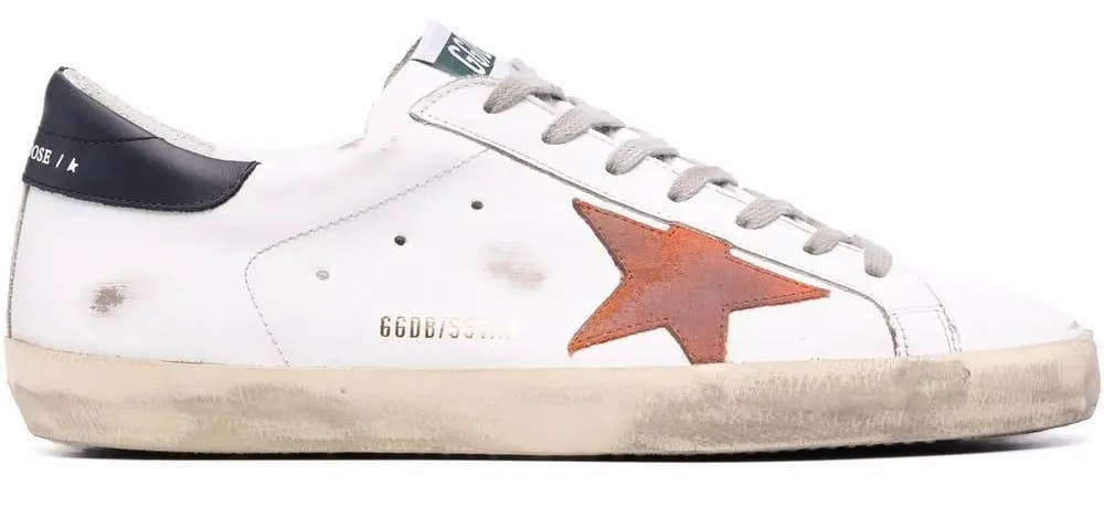 Giày Golden Goose Superstar 'White Orange' GMF00101-F002120-10787 — kich-thuoc: 41 Giày Golden Goose Superstar 'White Orange' GMF00101-F002120-10787 — kich-thuoc: 41