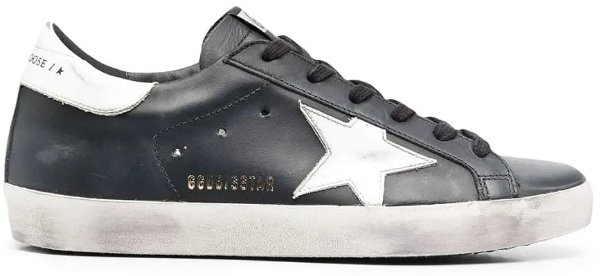 Giày Golden Goose Supper Star 'Black' GWF00101 F000321 80203 Giày Golden Goose Supper Star 'Black' GWF00101 F000321 80203