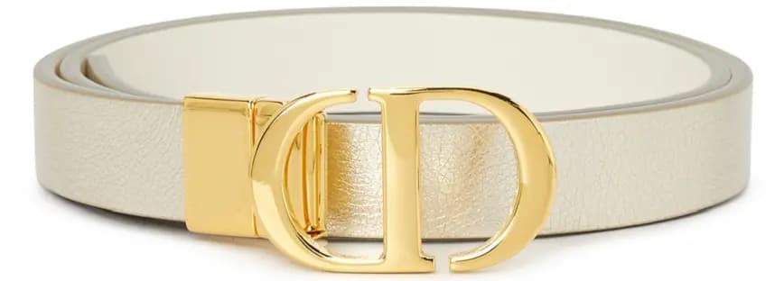 Thắt Lưng Dior 30 Montaigne 'White' B0178UWGB-01E Thắt Lưng Dior 30 Montaigne 'White' B0178UWGB-01E