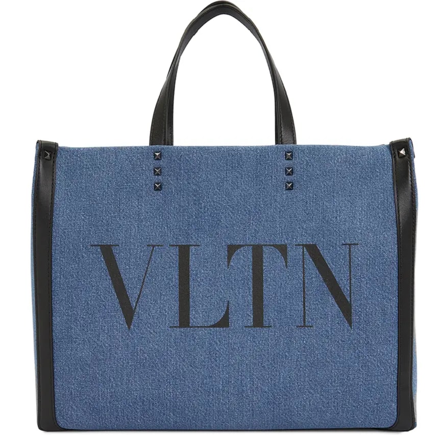 Túi Valentino Logo Medium 'Blue' B0A35USI-6V6 Túi Valentino Logo Medium 'Blue' B0A35USI-6V6