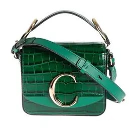 Túi Chloe Mini C Bag In Woodsy Green CHC19-US193A87-3H0 Túi Chloe Mini C Bag In Woodsy Green CHC19-US193A87-3H0