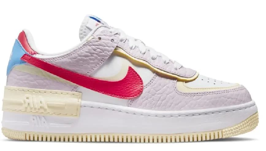 Giày Nike Air Force 1 Shadow Pink Red White DN5055-600 Giày Nike Air Force 1 Shadow Pink Red White DN5055-600