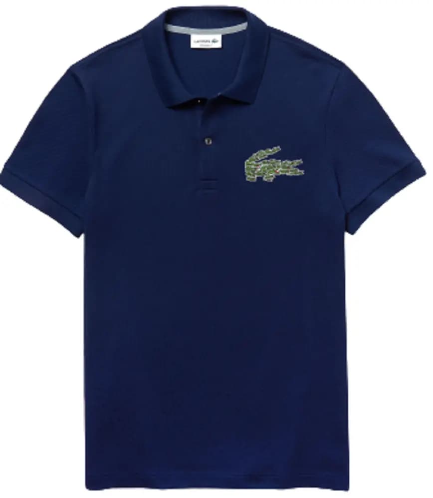 Áo Lacoste Cotton Piqué Polo Shirt 'Blue' PH8571-166 Áo Lacoste Cotton Piqué Polo Shirt 'Blue' PH8571-166