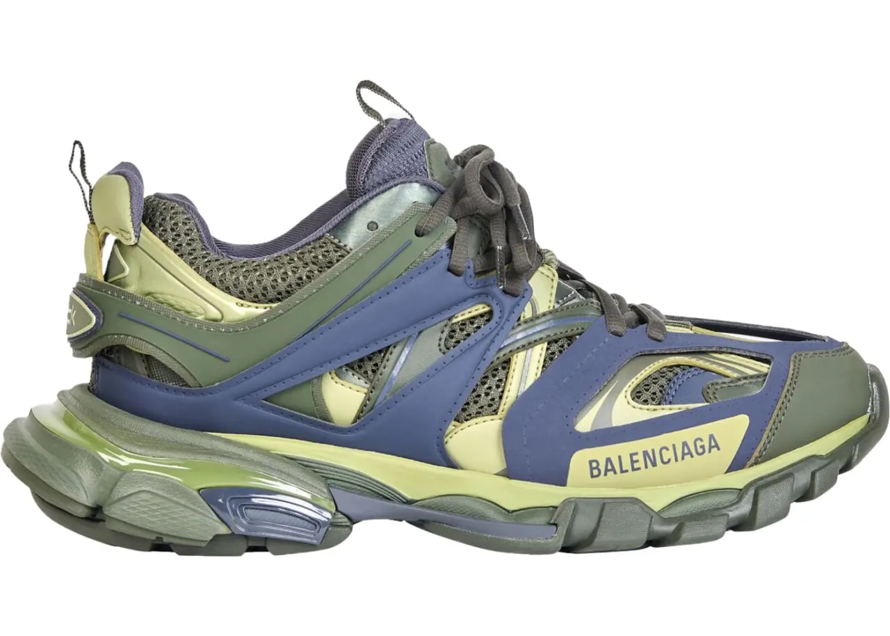 Giày Balenciaga Track Green Navy Yellow 542023W3AD13123 — kich-thuoc: 43 Giày Balenciaga Track Green Navy Yellow 542023W3AD13123 — kich-thuoc: 43