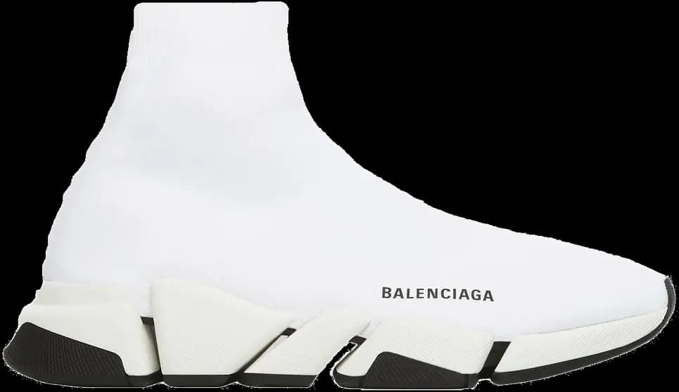Giày Balenciaga Speed 2.0 White Black 617239-W2DB2-9014 Giày Balenciaga Speed 2.0 White Black 617239-W2DB2-9014