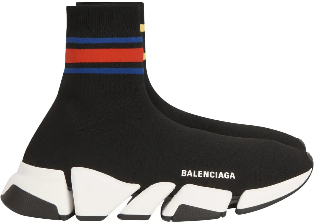 Giày Balenciaga Speed 2.0 Black Stripe 674617W2F601467 Giày Balenciaga Speed 2.0 Black Stripe 674617W2F601467