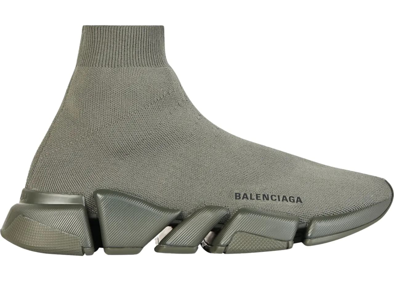 Giày Balenciaga Speed 2.0 Green 617239W2DB13111 Giày Balenciaga Speed 2.0 Green 617239W2DB13111