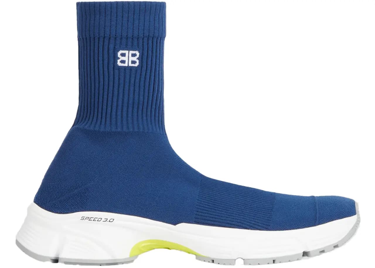 Giày Balenciaga Speed 3.0 Blue Grey 654532W2DN54090 Giày Balenciaga Speed 3.0 Blue Grey 654532W2DN54090