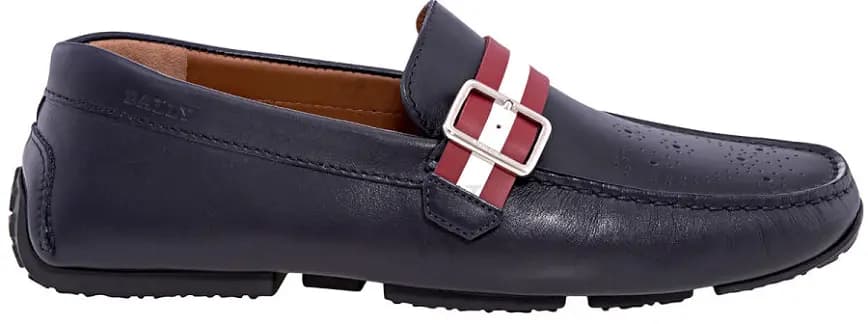Giày Bally Pilcher Leather Loafers 'Ink' 6222968 Giày Bally Pilcher Leather Loafers 'Ink' 6222968