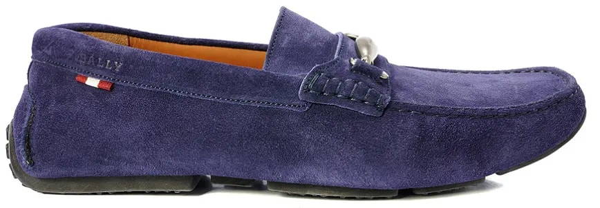 Giày Bally Pardue Suede Loafers 'Ink' 6217543 — kich-thuoc: lien-he-order Giày Bally Pardue Suede Loafers 'Ink' 6217543 — kich-thuoc: lien-he-order