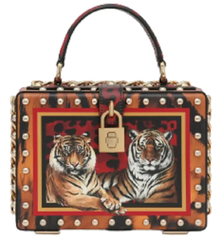 Túi Dolce & Gabbana Tiger-print Dolce Box Bag BB5970B5936HR3QL Túi Dolce & Gabbana Tiger-print Dolce Box Bag BB5970B5936HR3QL