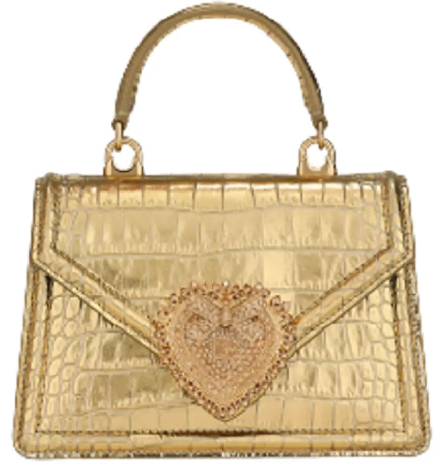 Túi Dolce & Gabbana Crocodile Print 'Gold' BB6711AQ6008H962 Túi Dolce & Gabbana Crocodile Print 'Gold' BB6711AQ6008H962