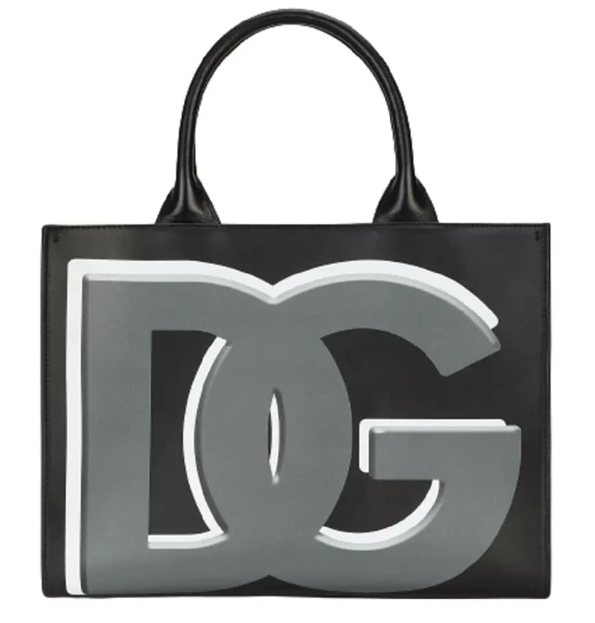 Túi Dolce & Gabbana Daily Shopper DG Logo Print Black BB7023AQ276HNSXI Túi Dolce & Gabbana Daily Shopper DG Logo Print Black BB7023AQ276HNSXI