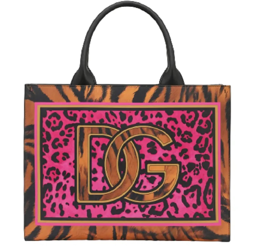 Túi Dolce & Gabbana Small DG Daily Tote Bag With Tiger Print BB7023B5937HE3QL Túi Dolce & Gabbana Small DG Daily Tote Bag With Tiger Print BB7023B5937HE3QL