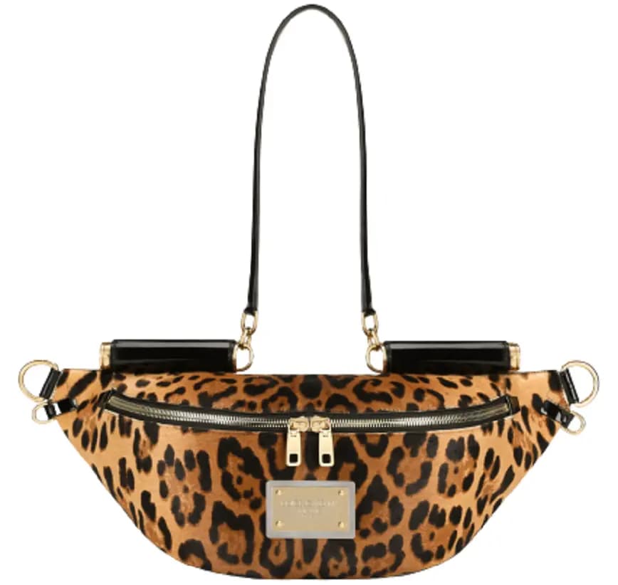Túi Dolce & Gabbana 90s Sicily 'Leopard' BB7032AQ291HAALM Túi Dolce & Gabbana 90s Sicily 'Leopard' BB7032AQ291HAALM