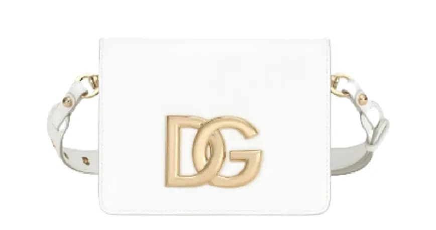 Túi Dolce & Gabbana Calfskin Crossbody 3.5 Bag White BB7037AW57680002 Túi Dolce & Gabbana Calfskin Crossbody 3.5 Bag White BB7037AW57680002