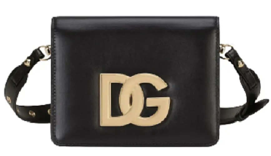 Túi Dolce & Gabbana Calfskin Crossbody 3.5 Bag Black BB7037AW57680999 Túi Dolce & Gabbana Calfskin Crossbody 3.5 Bag Black BB7037AW57680999