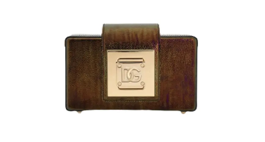 Túi Dolce & Gabbana Petroleum Calfskin Clutch With DG Fastening BB7074AQ55980995 Túi Dolce & Gabbana Petroleum Calfskin Clutch With DG Fastening BB7074AQ55980995