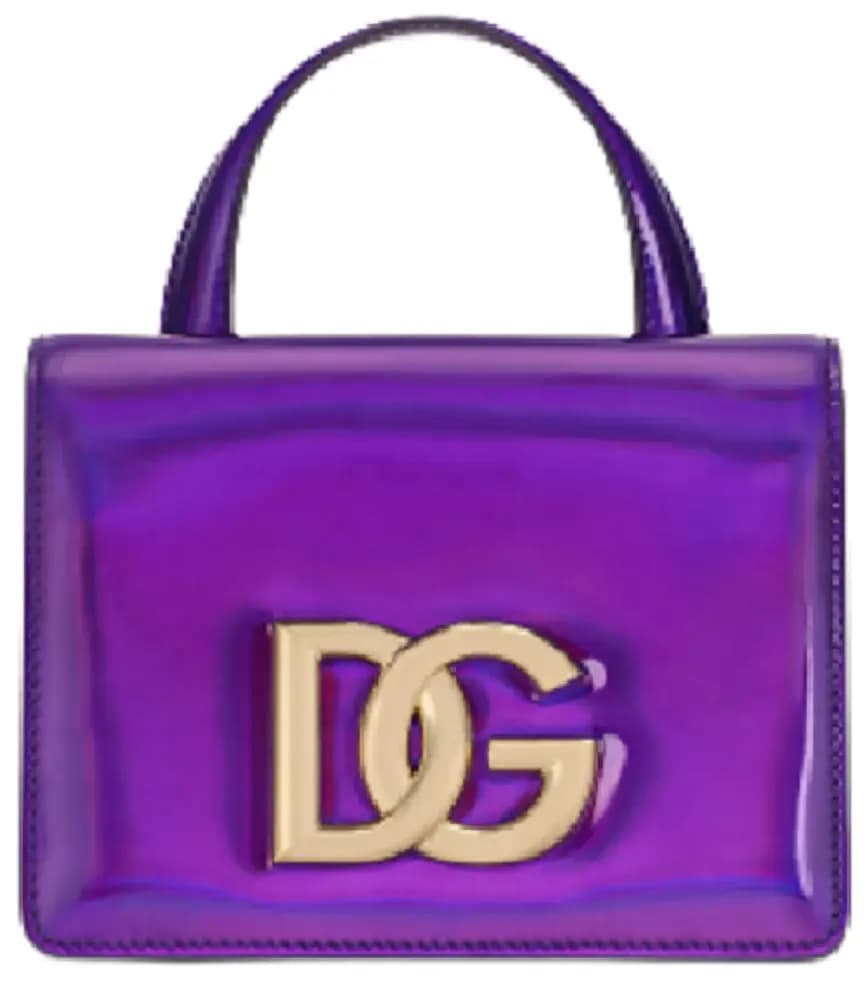 Túi Dolce & Gabbana Strobo Calfskin 3.5 Top-Handle Bag Purple BB7078AQ4958H459 Túi Dolce & Gabbana Strobo Calfskin 3.5 Top-Handle Bag Purple BB7078AQ4958H459