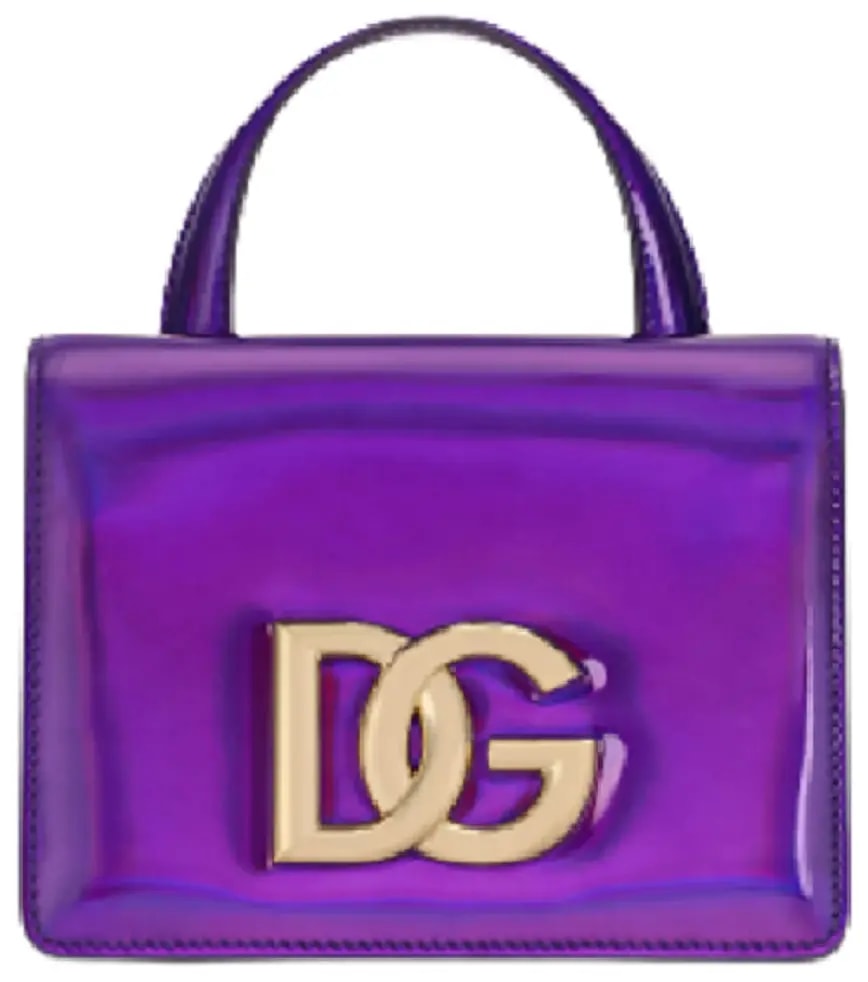 Túi Dolce & Gabbana Strobo Calfskin 3.5 Top-Handle Bag Purple BB7078AQ4958H459 Túi Dolce & Gabbana Strobo Calfskin 3.5 Top-Handle Bag Purple BB7078AQ4958H459