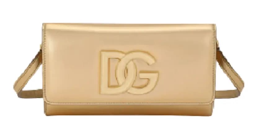 Túi Dolce & Gabbana Nappa Mordore 3.5 Clutch Gold BB7082A101687080 Túi Dolce & Gabbana Nappa Mordore 3.5 Clutch Gold BB7082A101687080